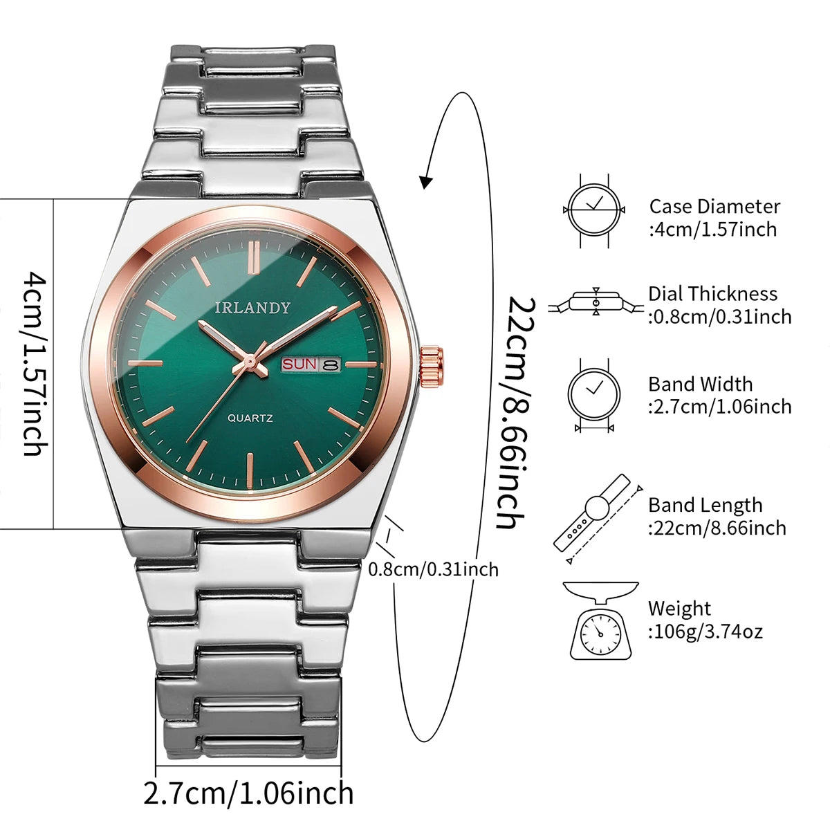 Irlandy Men’s Quartz